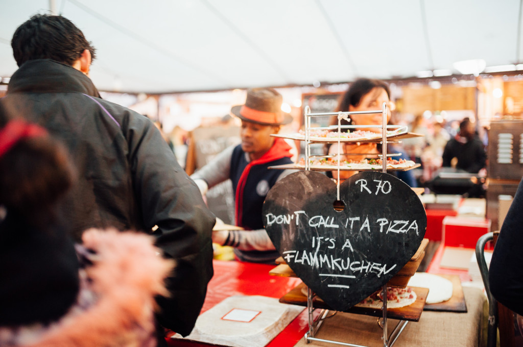 Food market, Cape Town, June 2014