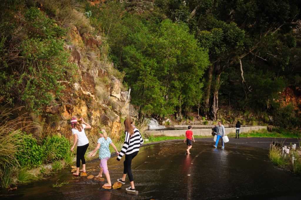 Walking along Tafelberg, Cape Town, June 2014