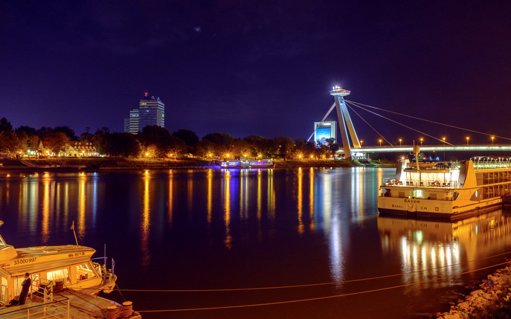 The UFO overlooking the Donau