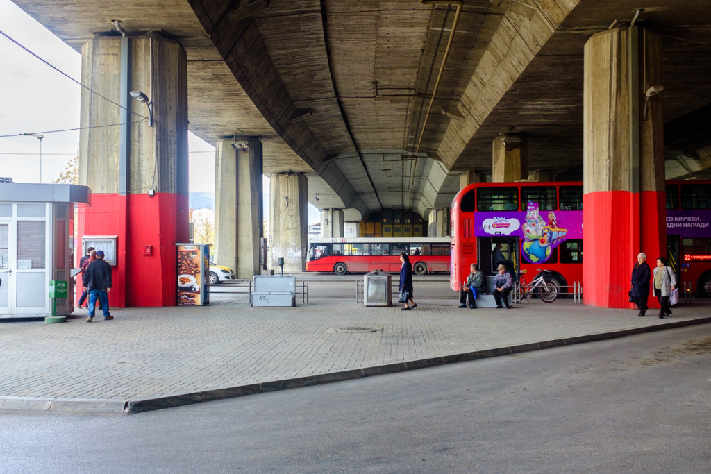 Bus station