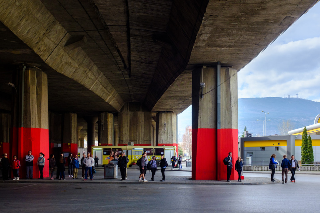 Bus station